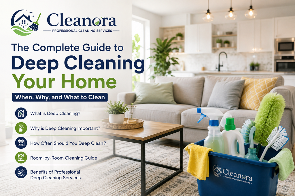 Deep cleaning your home | Professional home cleaning | Home deep cleaning services | House cleaning services | Deep cleaning checklist